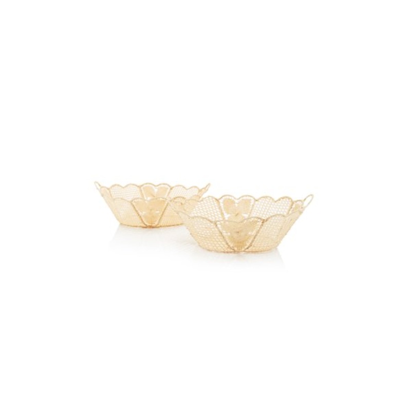 Set-of-2 Large Oval Raffia Bowls S97461189